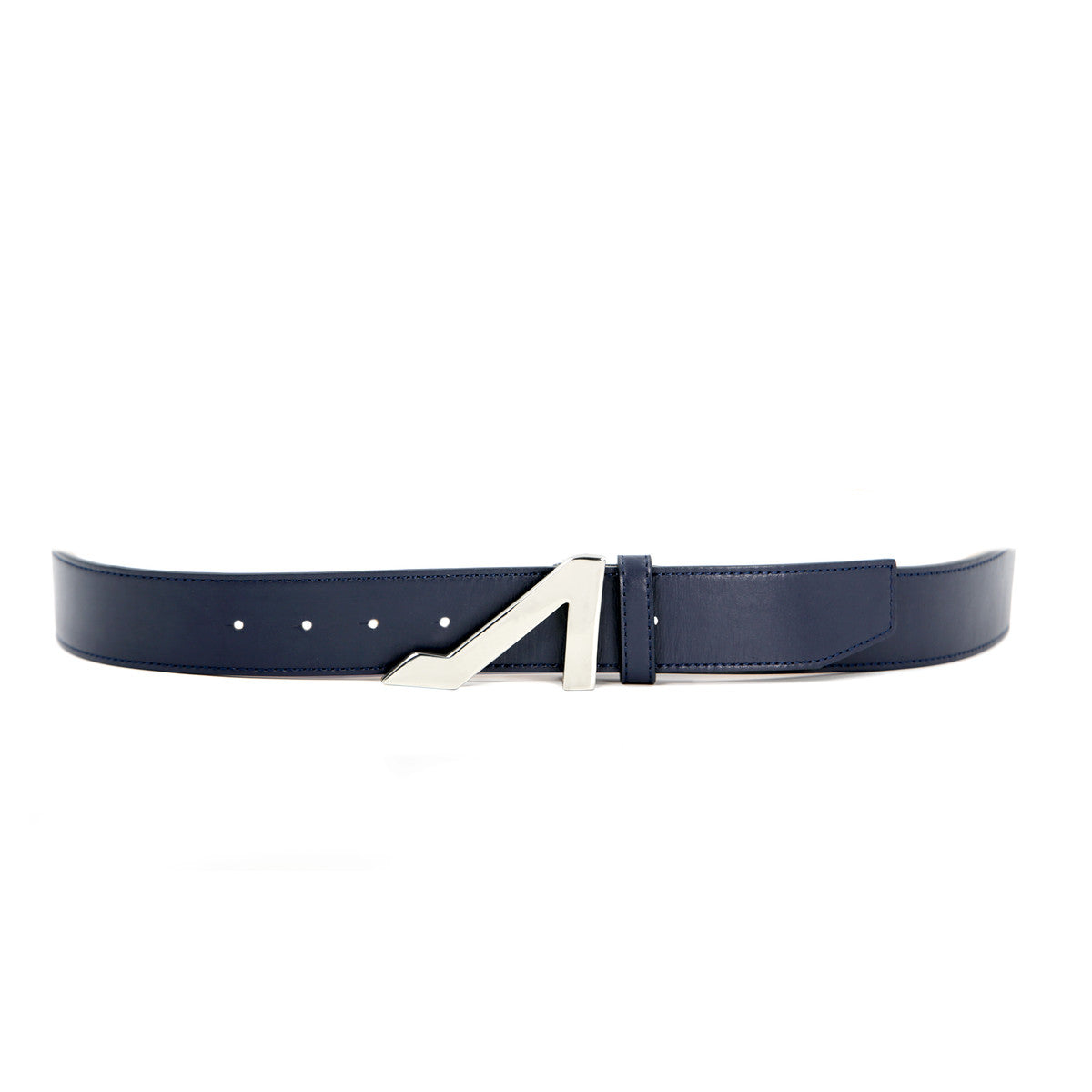 NAVY BLUE with NICKEL BUCKLE