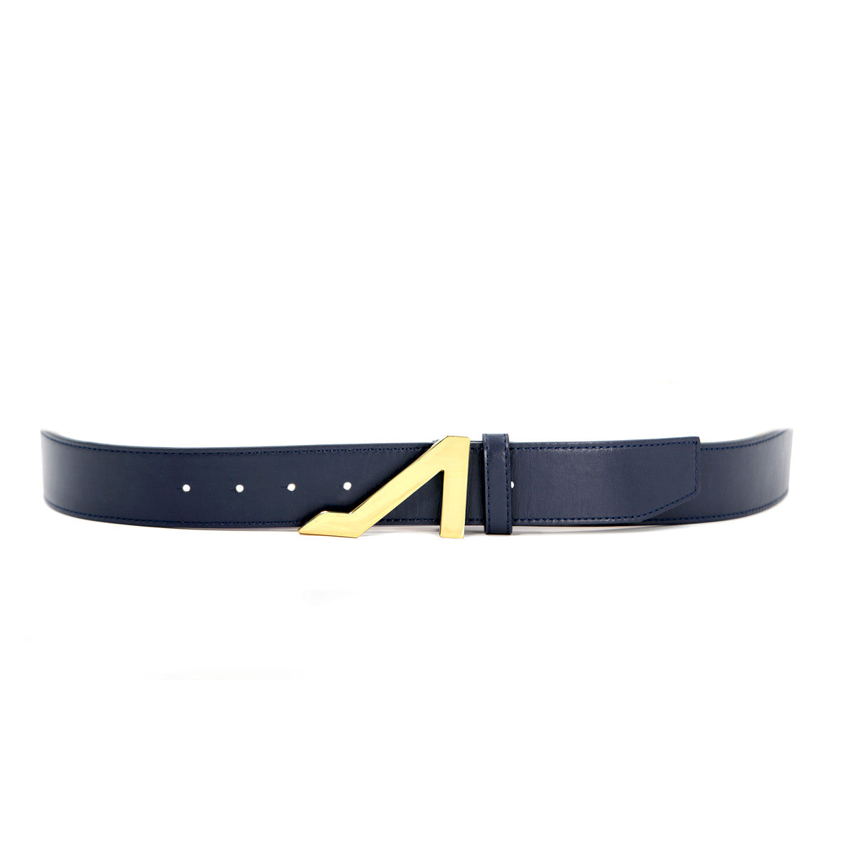NAVY BLUE with GOLD BUCKLE