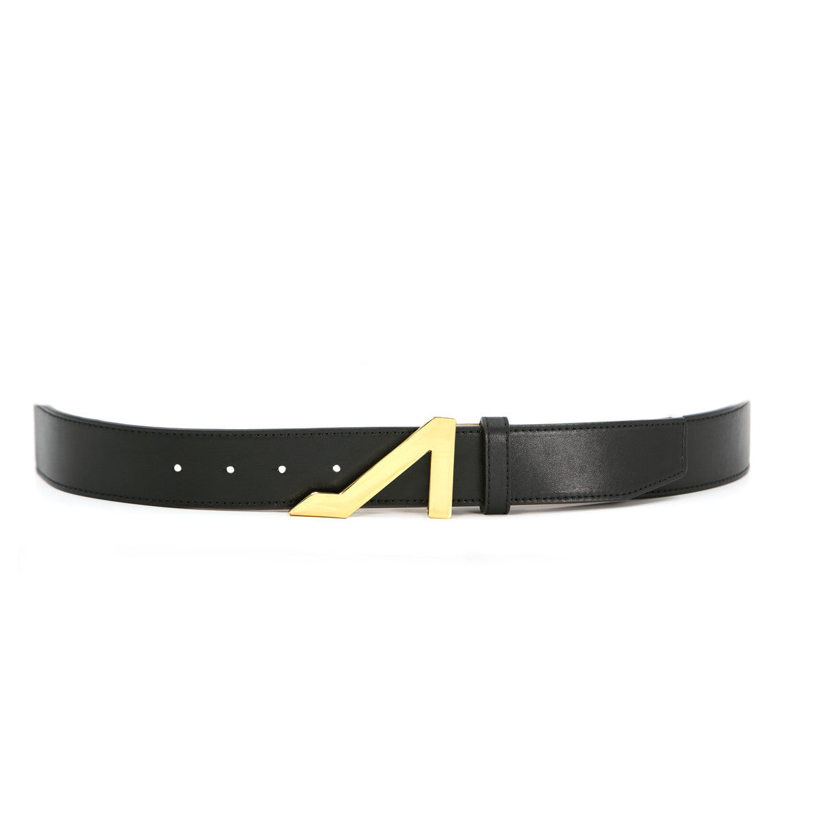 BLACK with GOLD BUCKLE