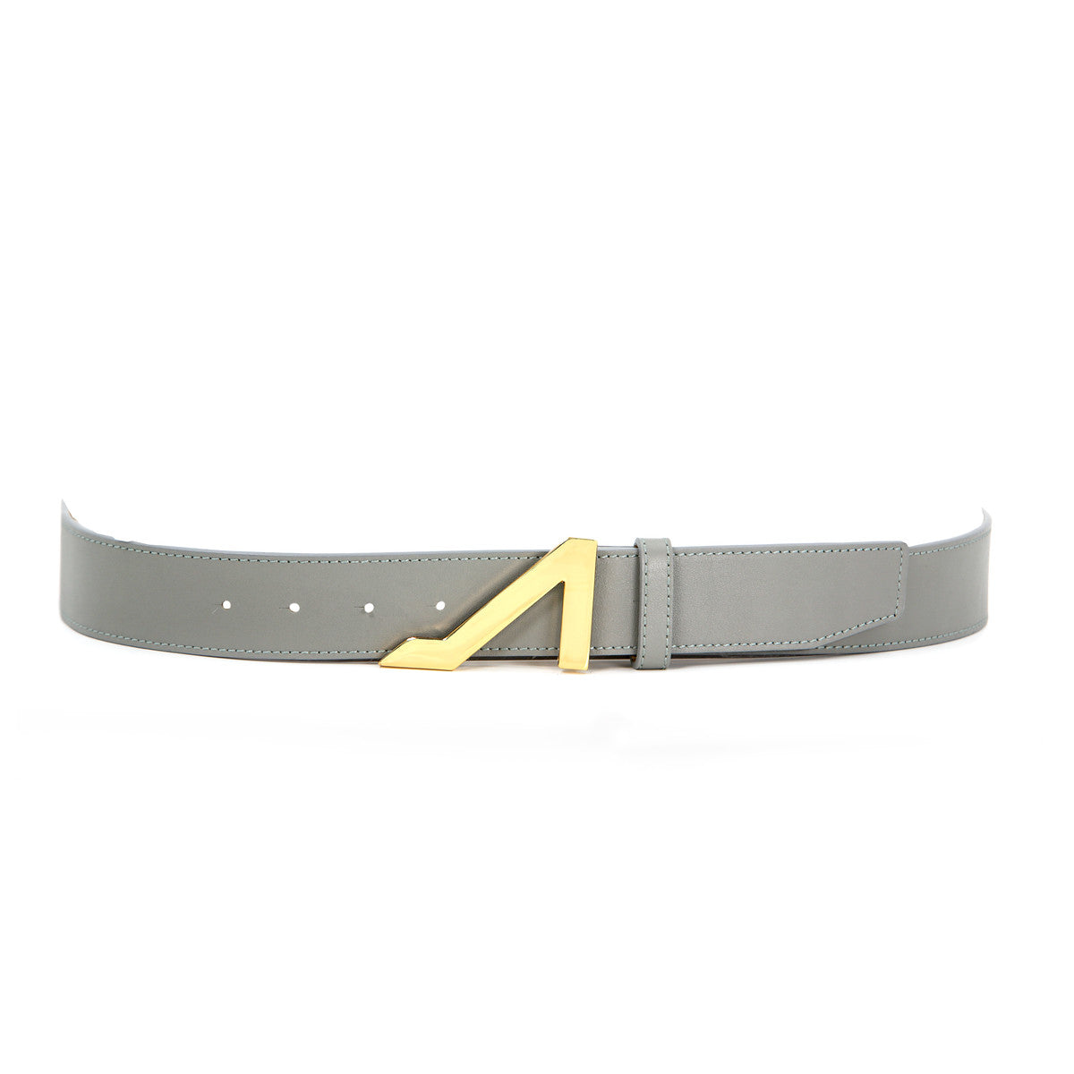 GREY with GOLD BUCKLE