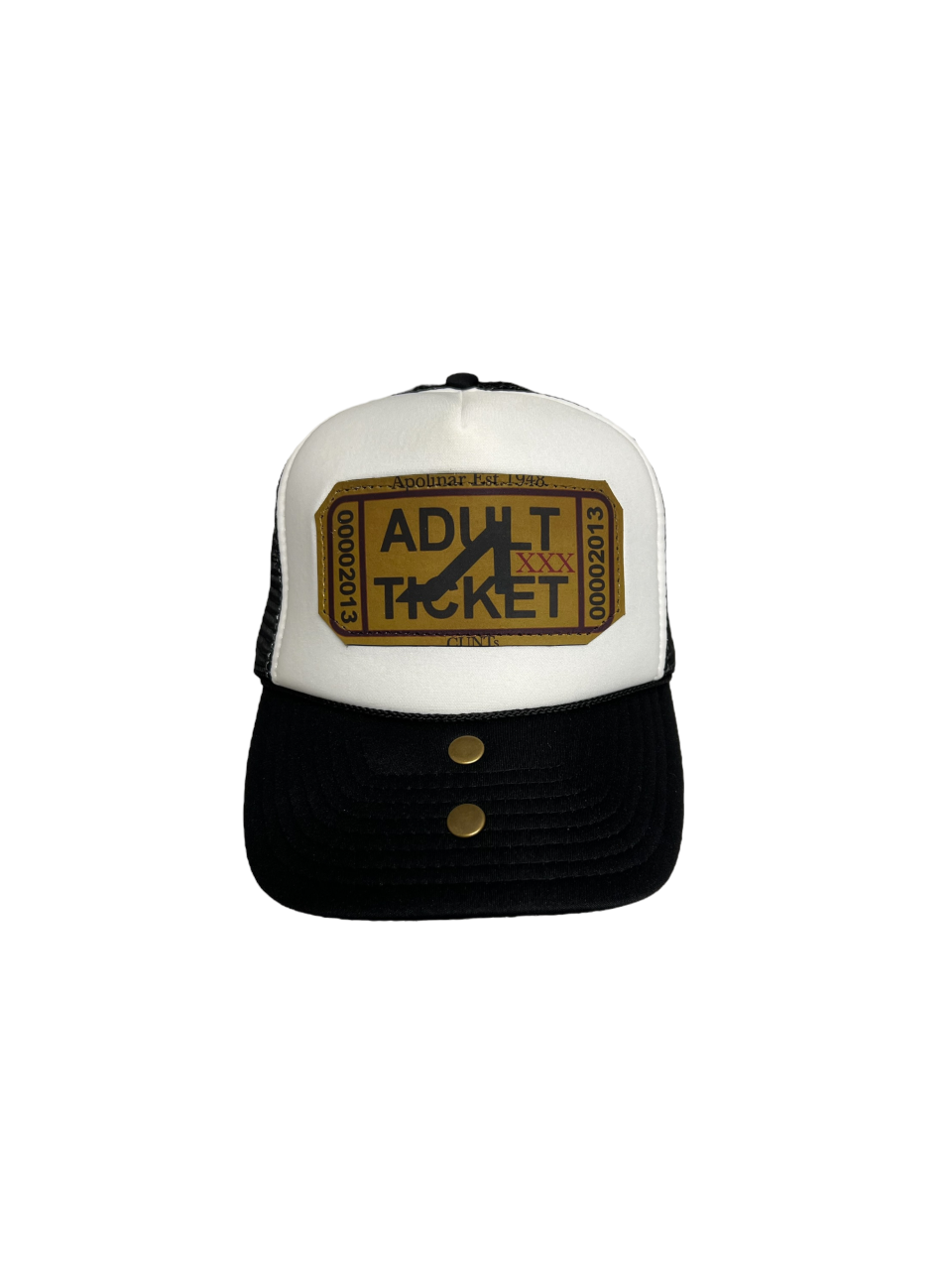 ADULT TICKET Trucker Hat